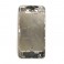 Contour chrome / métallique bezel avec tiroir sim + bouton vibreur, volume et On/off pour iPhone 4S